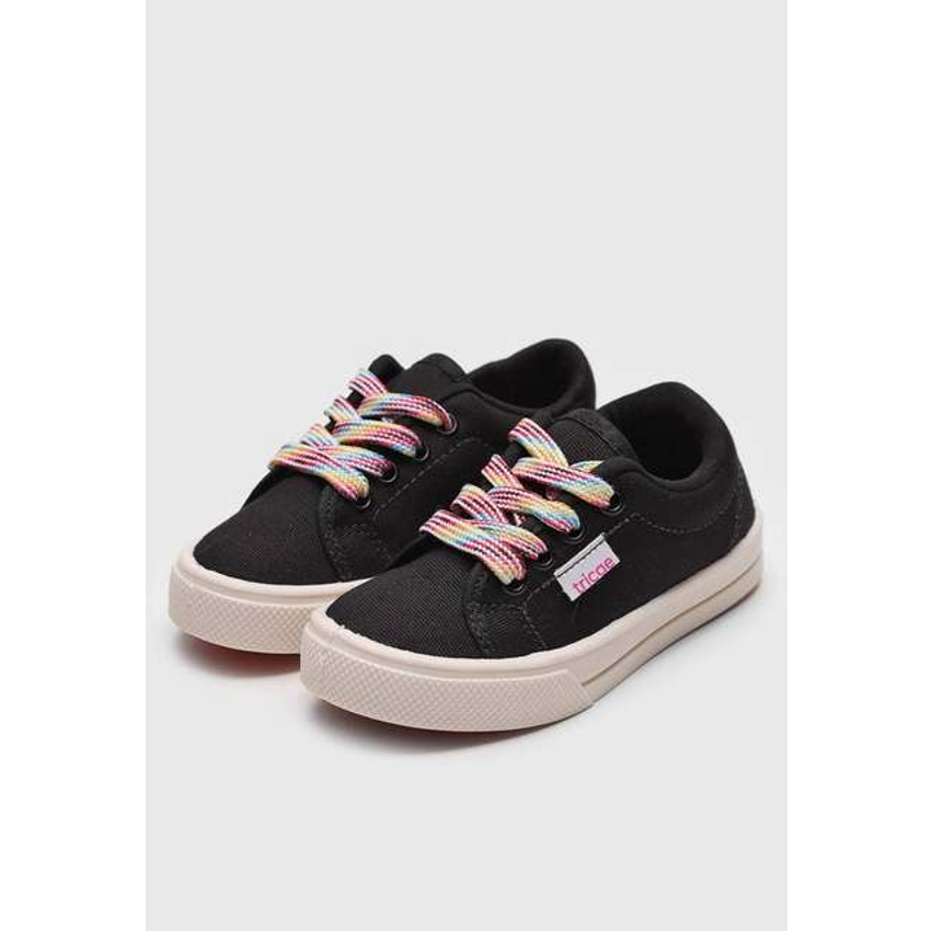 Tênis Infantil Tricae Liso Preto