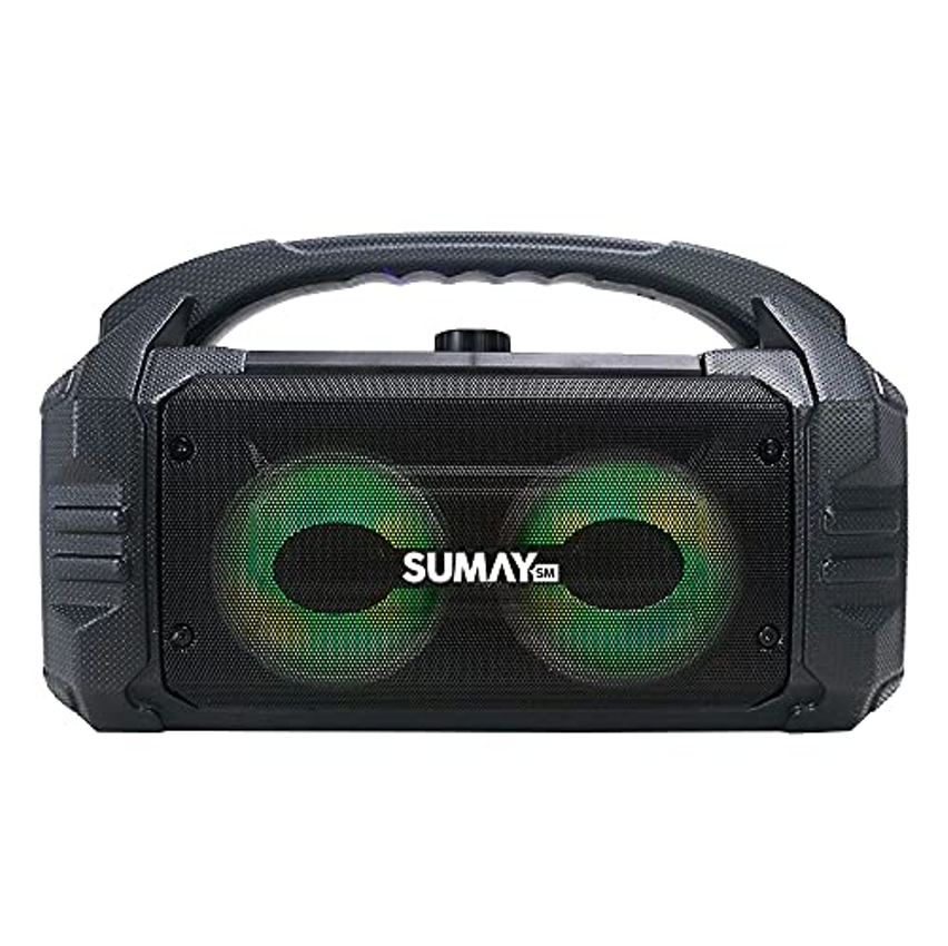 Caixa De Som Portátil Bluetooth Sunbox 50W Rms Sumay - SM-CSP1304