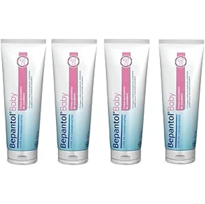 Kit com 4 Cremes Pomada de Assadura 120gr Cada - Bepantol