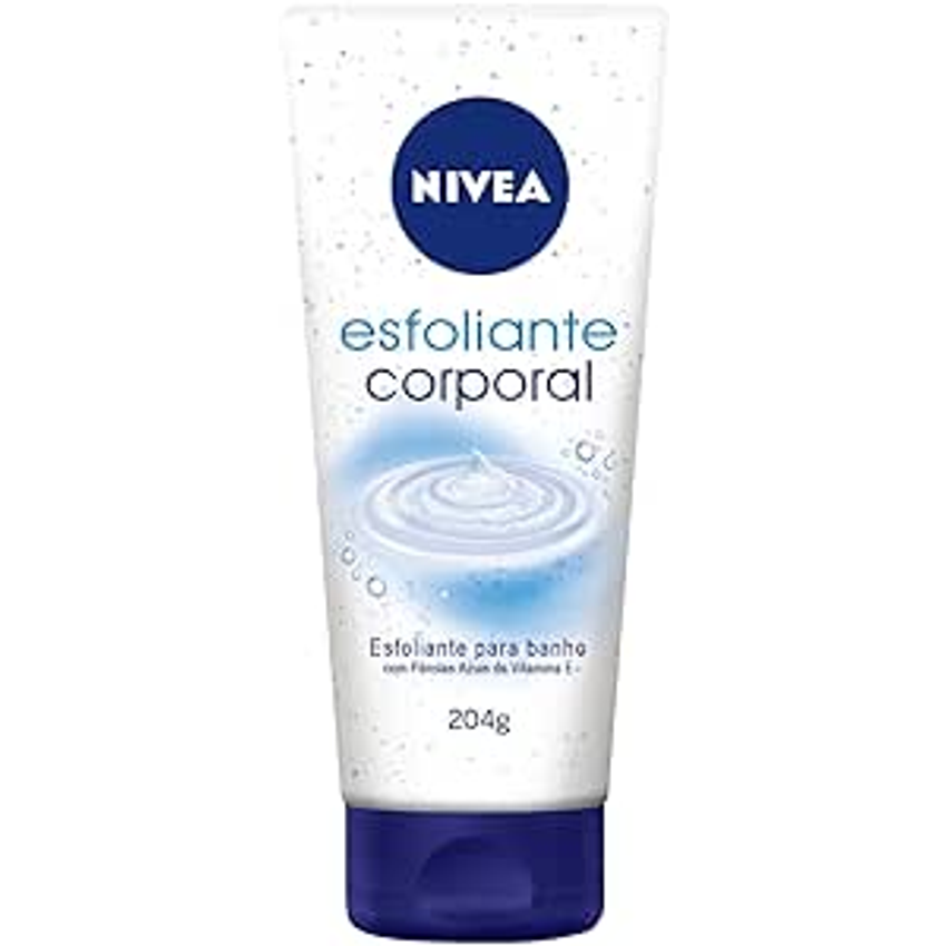 Nivea Esfoliante Corporal Para Banho 200ml - Auxilia Na Renovação Smartphone, Com Vitamina E, Enriquecido Com Pérolas Azuis, Textura Cremosa, Remove Impurezas, Proporciona Maciez Para A Pele