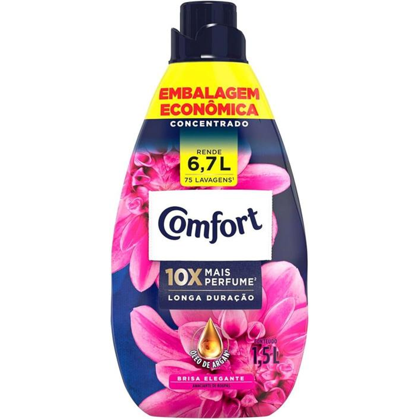 Comfort Amaciante Concentrado Brisa Elegante 1,5L