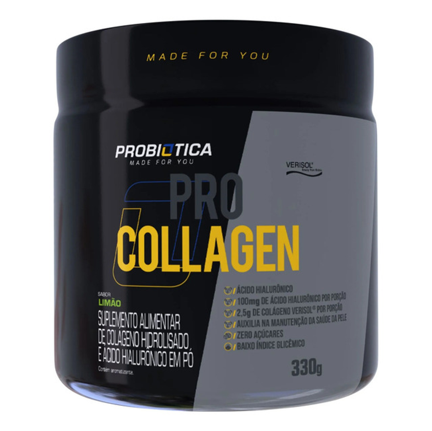 Pro Collagen Verisol - 330g Limão - Probiótica
