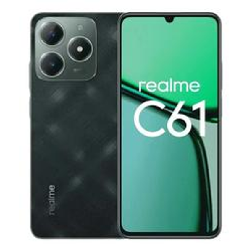 Smartphone Realme C61 Nfc 256gb 8gb Ram 4g Dual Sim Cor Verde-escuro