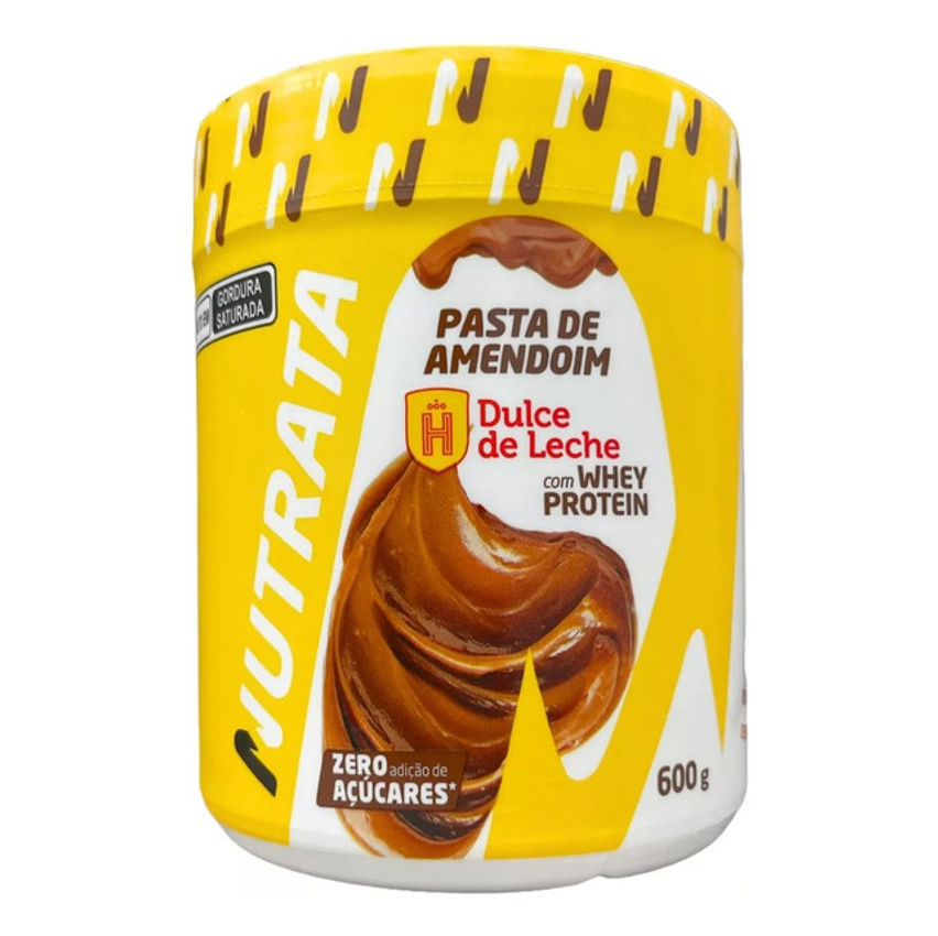 Pasta De Amendoim Dulce De Leche Havanna 600g Nutrata
