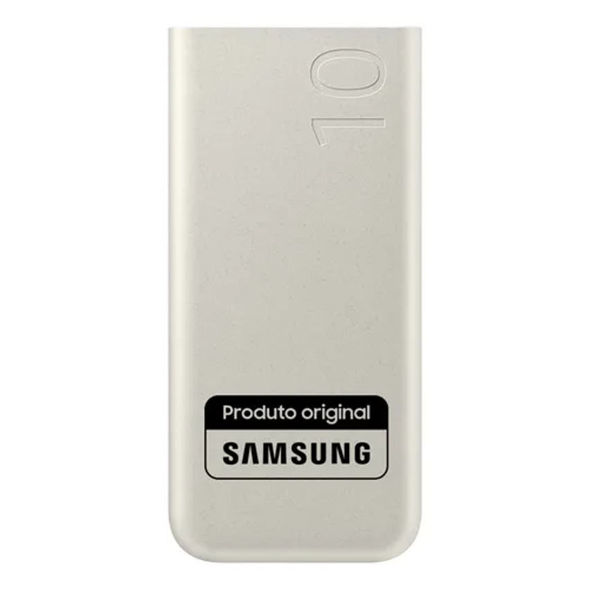 Bateria Carregador Portátil Samsung EB-P3400 de 10.000mah, 2 entradas USB-C Super Rápido - 25W