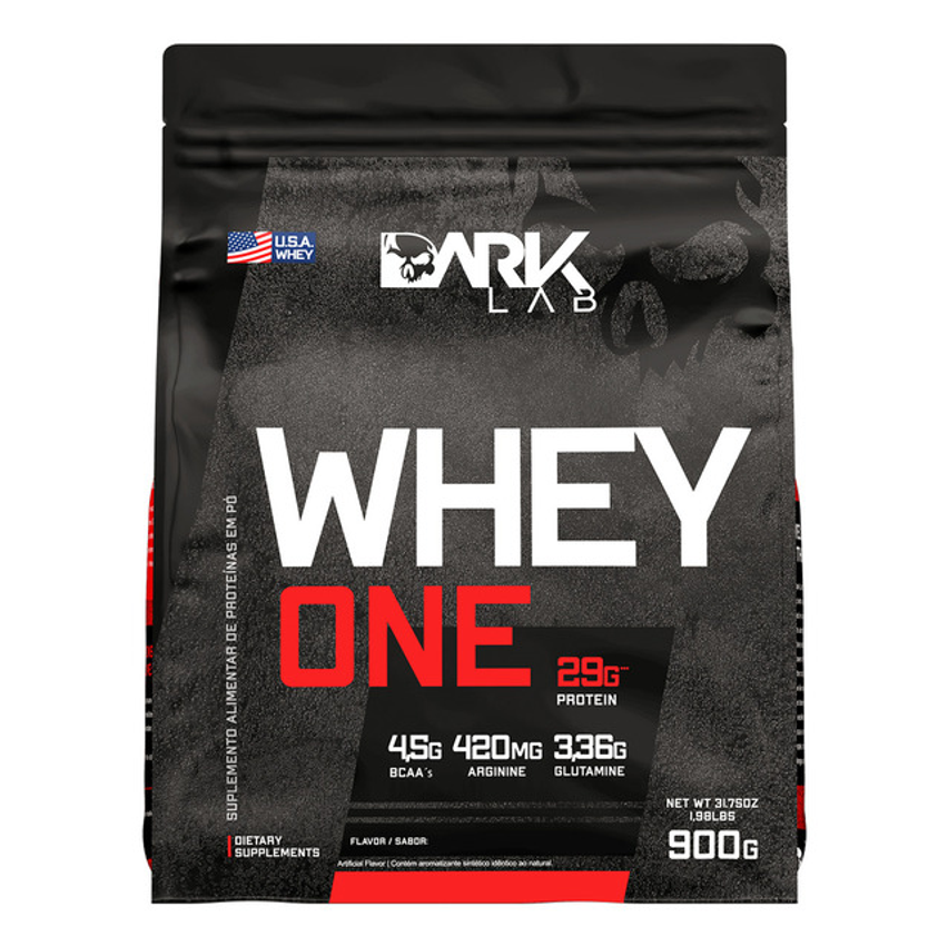 Whey One Protein Proteína Sachê Refil 900g - Dark Lab Sabor Baunilha