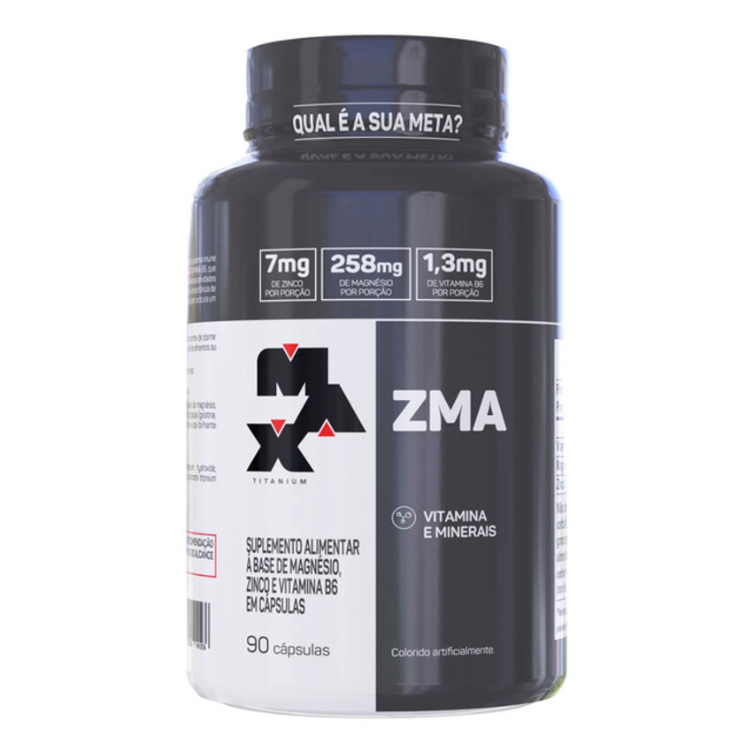 Zma Vitaminas Y Minerales, 90 Cáps, Max Titanium