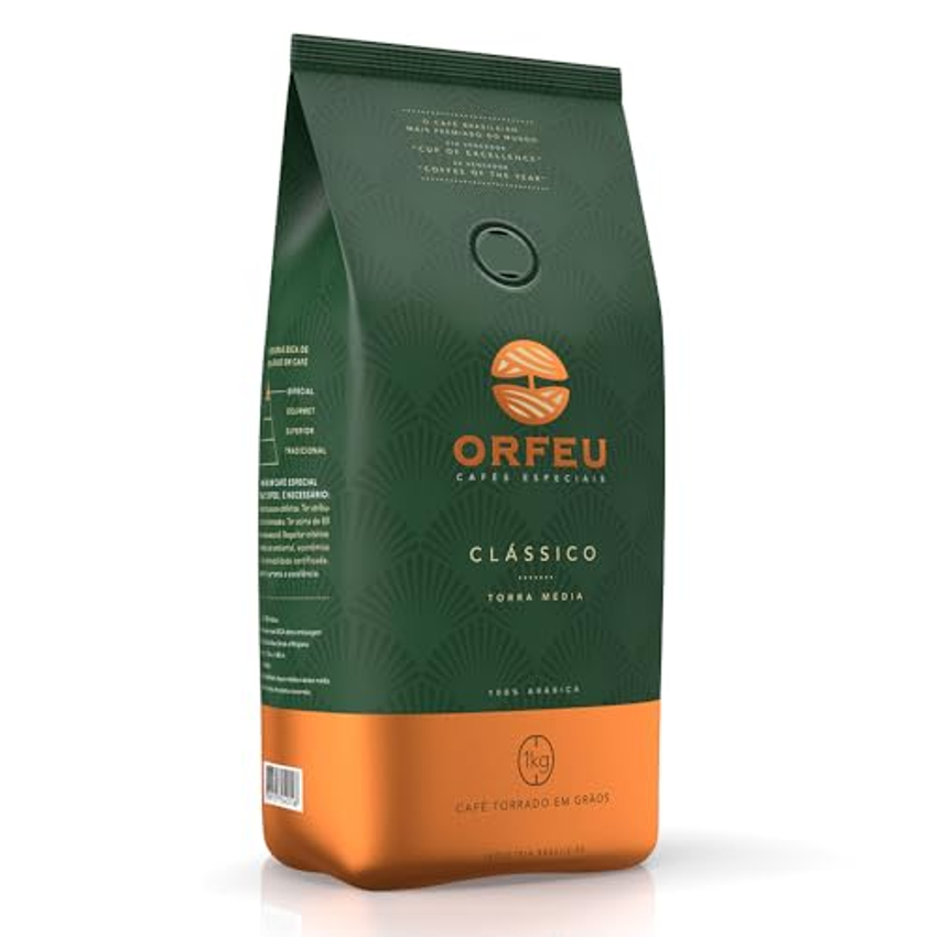 Orfeu, Café em Grãos Clássico, 1kg