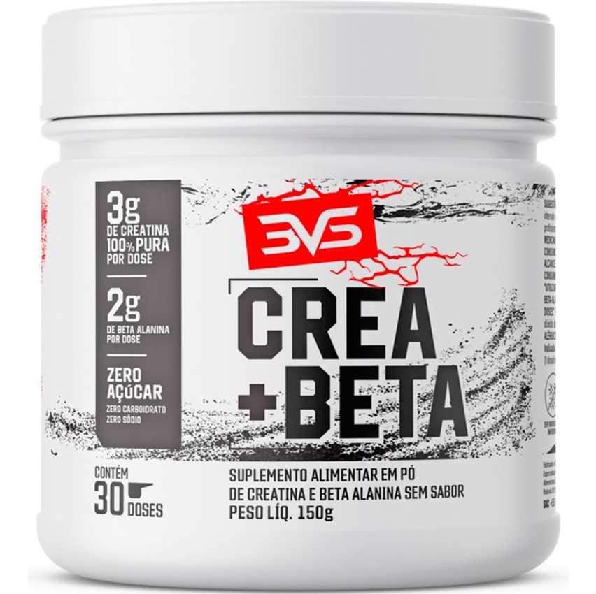 Creatina + Beta Alanina - Fórmula Avançada Zero Carboidrato Sabor Sem Sabor