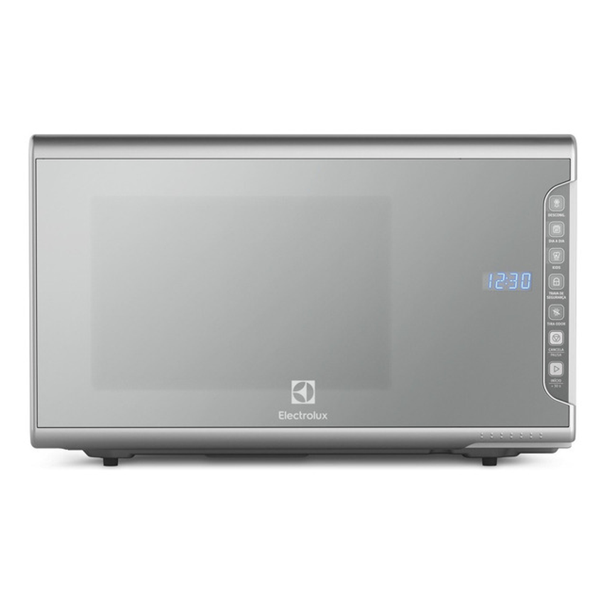 Micro-ondas Electrolux 31l Cor Inox Espelhado Com Painel Integrado E Função Tira Odor Mi41s