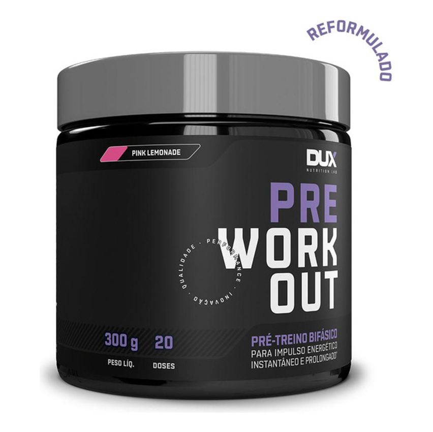 Pre Workout 300g Pink Lemonade Dux Nutrition