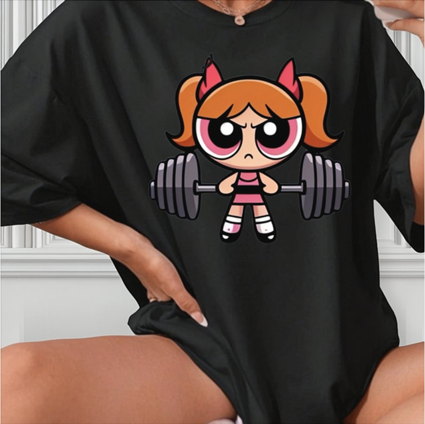 Camiseta Feminina Blusão T-shirt Camisetão Gym Academia Top