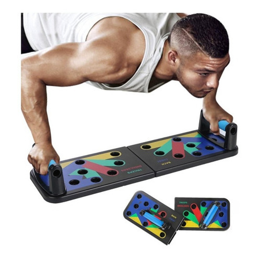 Prancha Multifuncional Livre Para Flexão Treino Resistênc