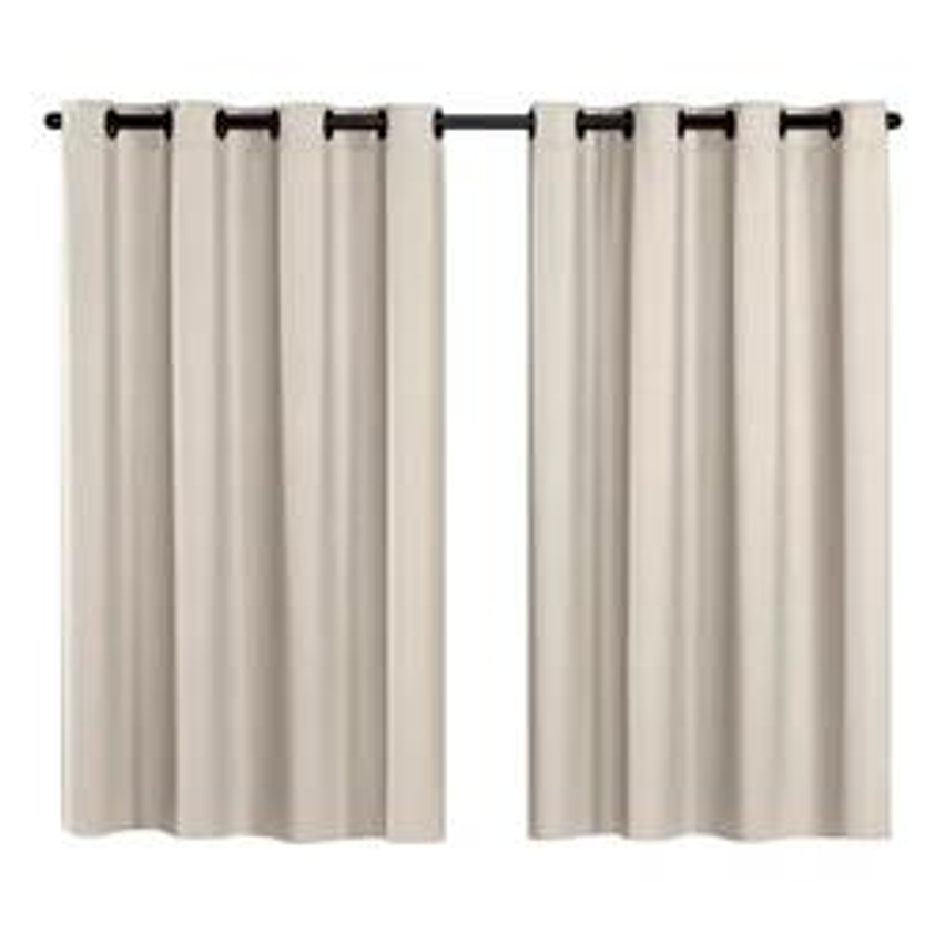 Cortinas Sala Blackout 100% Blecaute 2,00x1,80 Sala Quarto