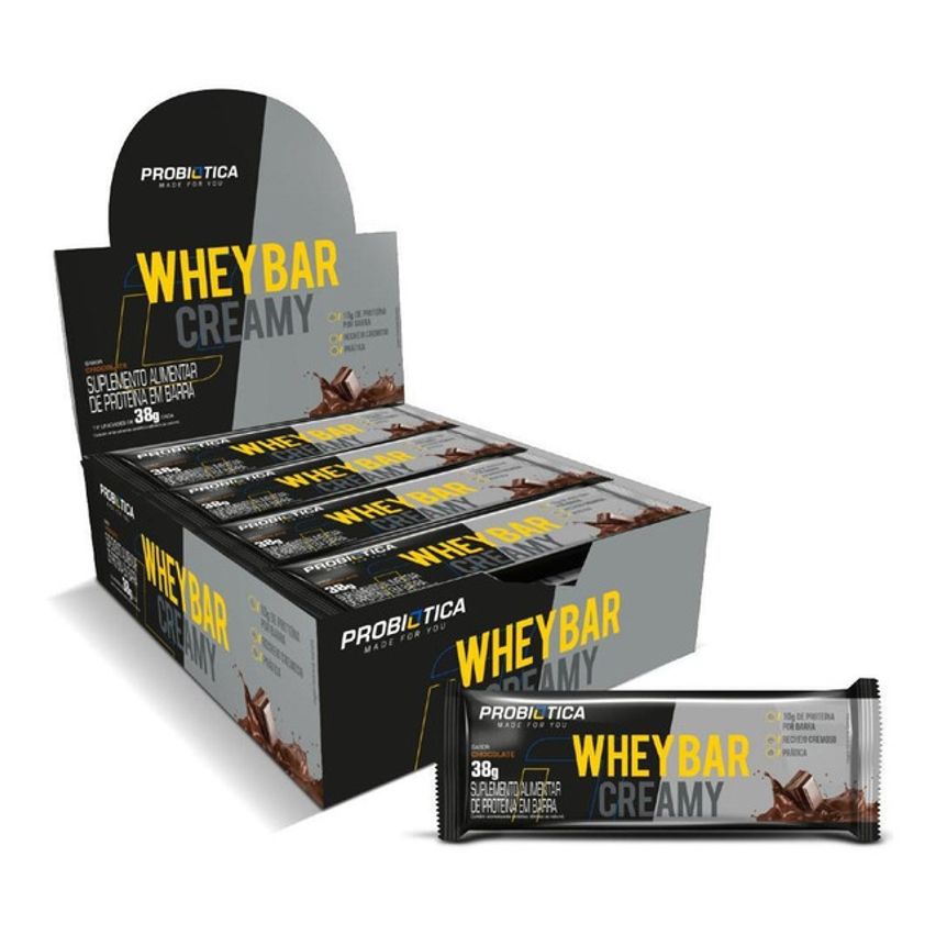 Whey Bar Creamy 12un 38g