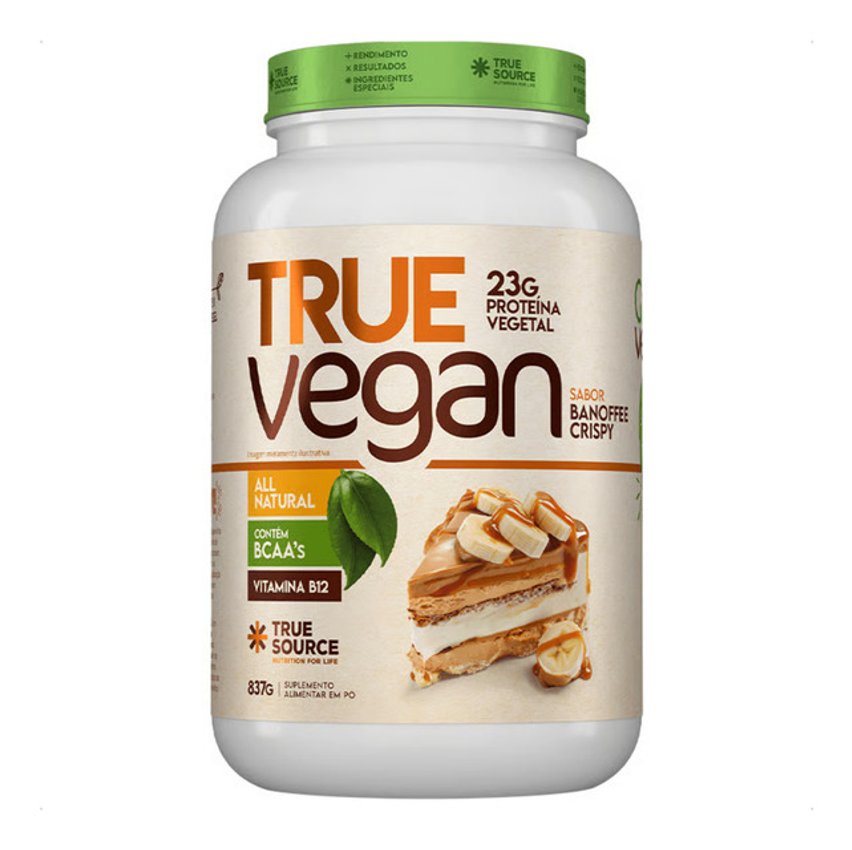 True Source | True Whey Protein Vegan 837g | Nutrição Vegana
