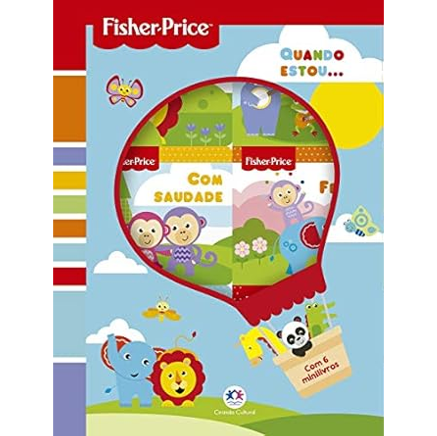 Livro - Fisher-Price - Quando estou... Acabamento especial
