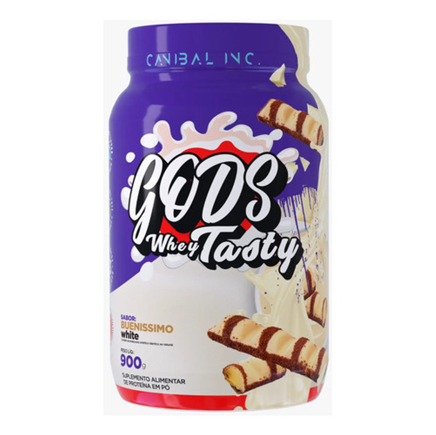 Gods Whey Tasty 3w 900g - Canibal Inc Sabor Bueníssimo