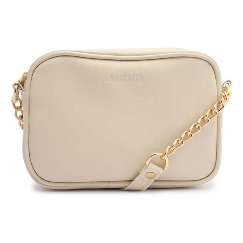 Bolsa Feminina Tiracolo Branca Essencial Pequena Anacapri