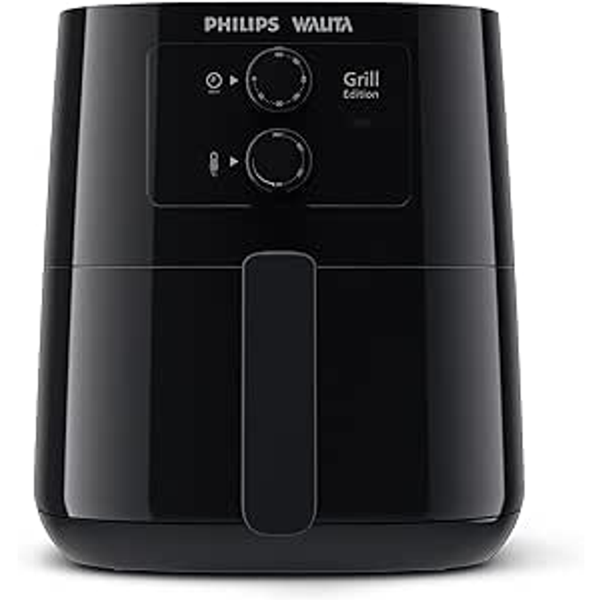 Fritadeira Airfryer Série 3000 Grill Edition Philips Walita com 4.1L de capacidade Preta 1400W 110v - HD9202/91
