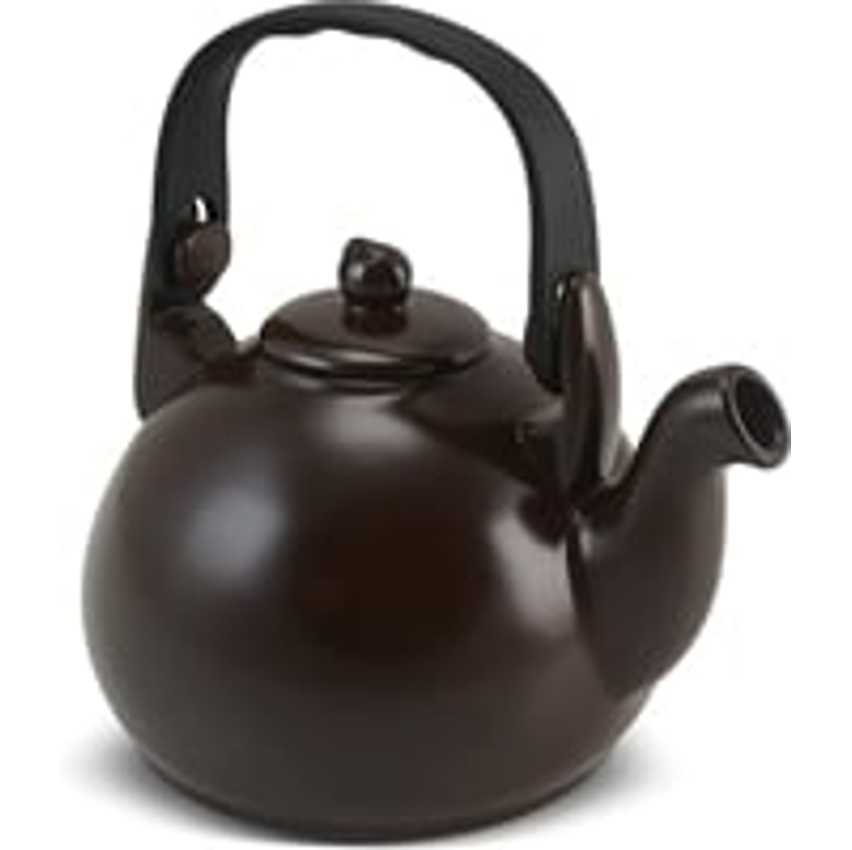 Chaleira de Cerâmica Colonial, 1,7 Litros, Chocolate, Ceraflame
