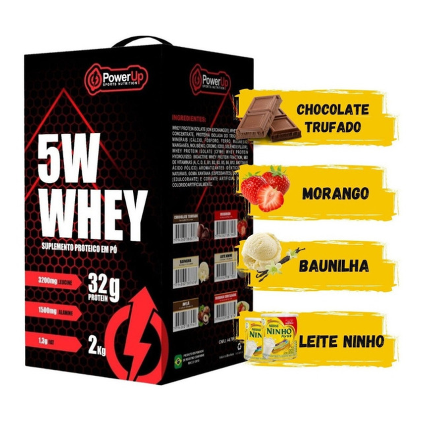 Whey Protein 5w Mbd Red 2kg Concentrada E Isolada Nutrition 