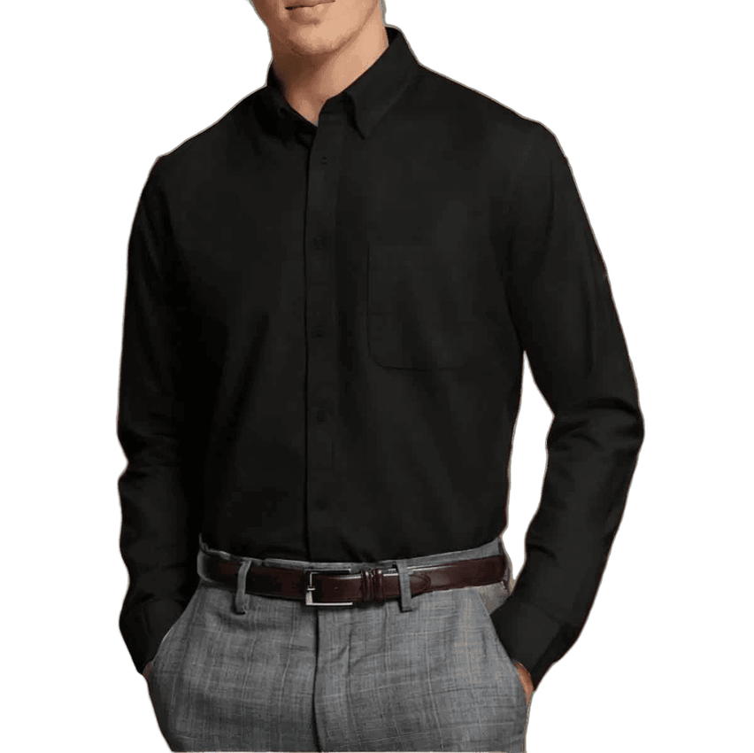 Camisa Social Masculina Manga Longa - Microfibra Não Amassa