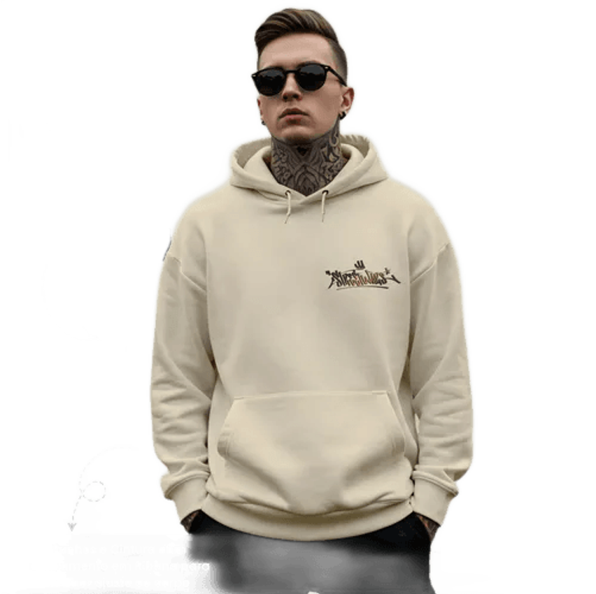 Blusa Moletom Masculina Canguru Capuz Urso Street Coleção 94