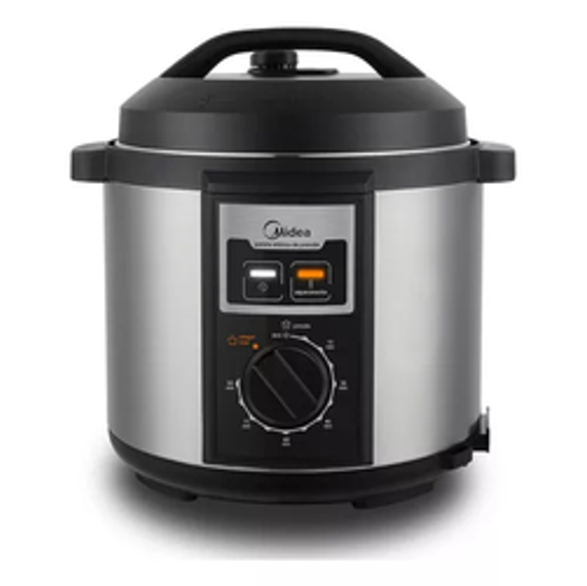 Panela De Pressão Elétrica 6 L Mecânica Inox Midea