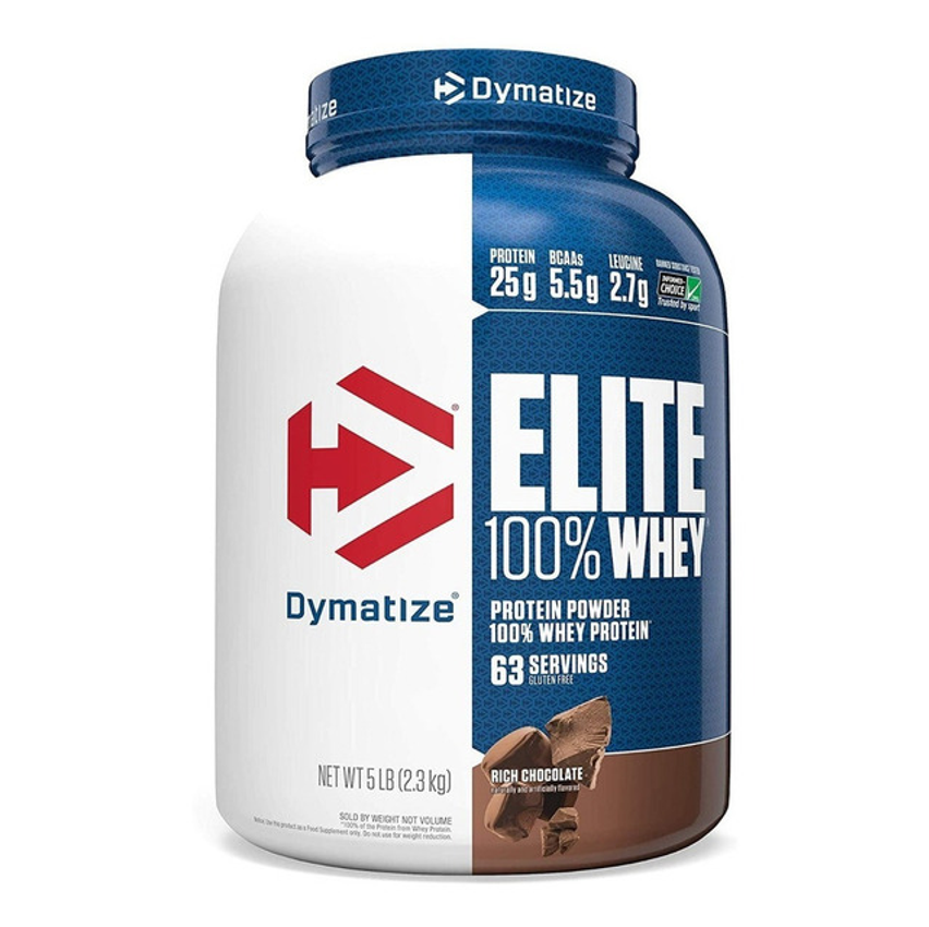 Whey Protein Dymatize Elite Rich Chocolate 2,3kg Importado