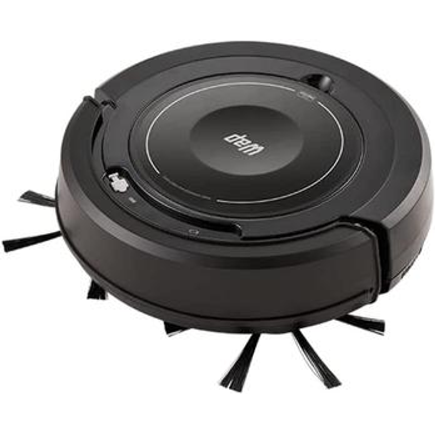 Aspirador De Pó Robô Wap Robot W100 Bivolt Automático 3 Em 1 Varre Aspira E Passa Pano Mop Para Limpeza