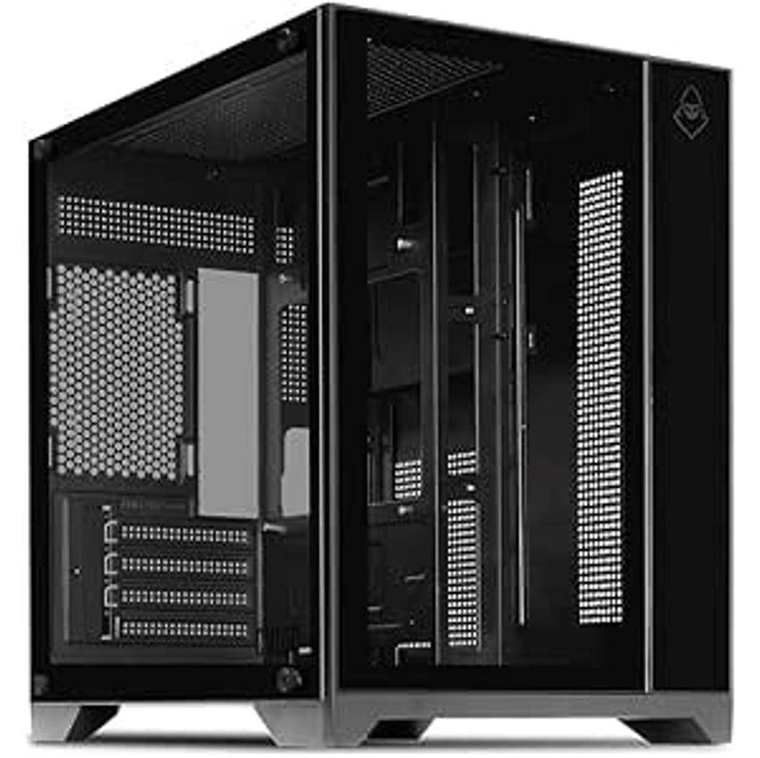 Gabinete Gamer Mancer CV100 | Mid-Tower | Tipo Aquário | Vidro Panorâmico | USB 3.0 | Preto