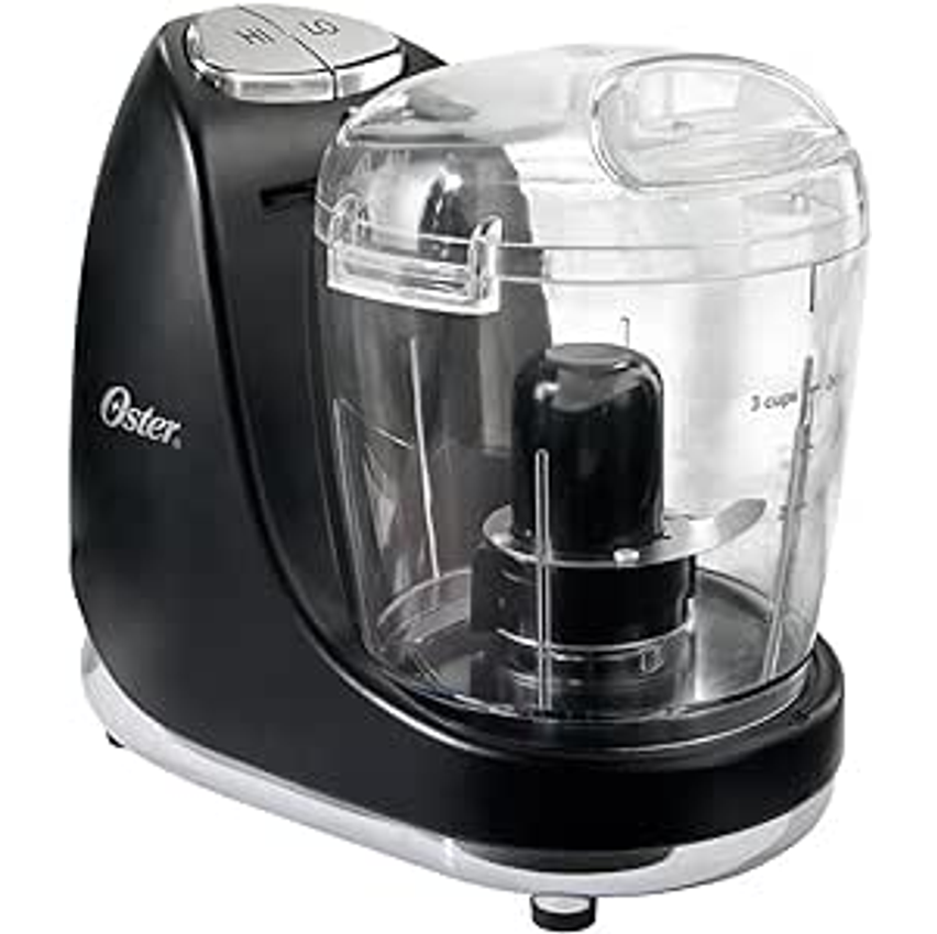 Oster Mini Processador Chromer, 220V, Preto, 125W, 3320