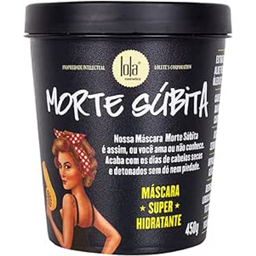 Lola Cosmetics, 25834, Morte Súbita - Máscara Super Hidratante, 450g