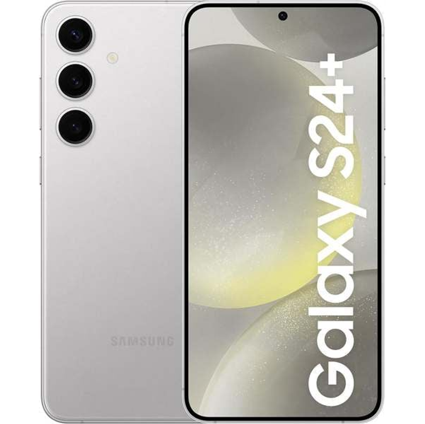 Smartphone Samsung Galaxy S24+, Galaxy AI, Selfie de 12MP, Tela de 6.7" 1-120Hz, 256GB, 12GB RAM - Cinza