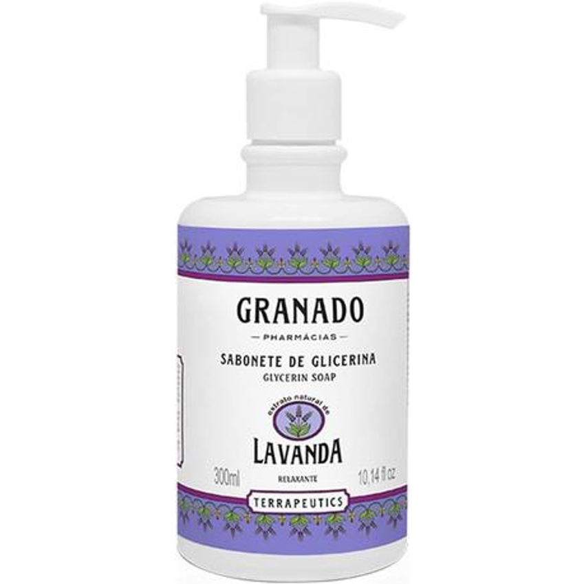 Granado Sabonete Líquido Terrapeutics Lavanda Lilás 300Ml