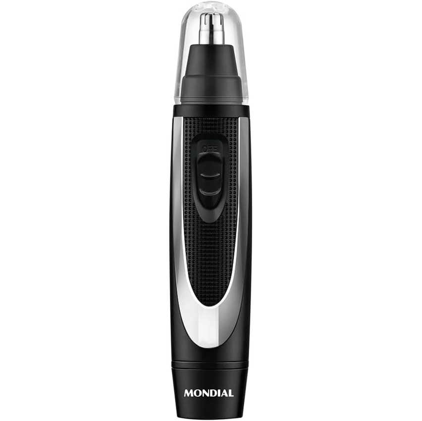 Aparador De Pelos Classic, Mondial, Preto/prata, 0,8w, Bateria - Tr-01