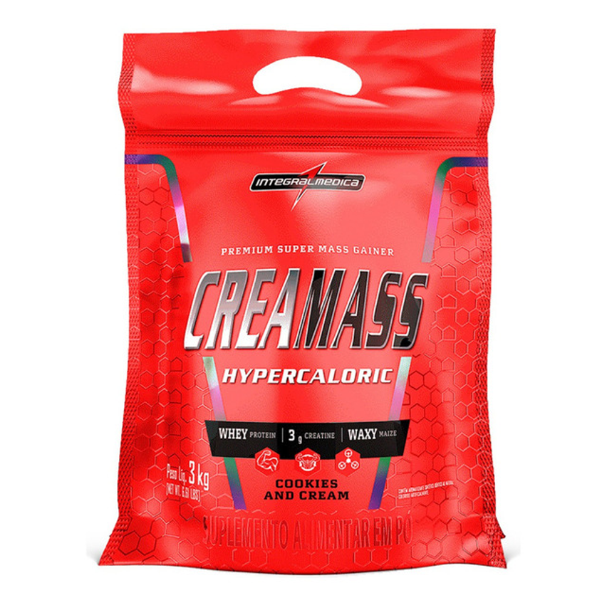 Creamass Hipercalórico Pouch Cookies 3kg Integralmédica