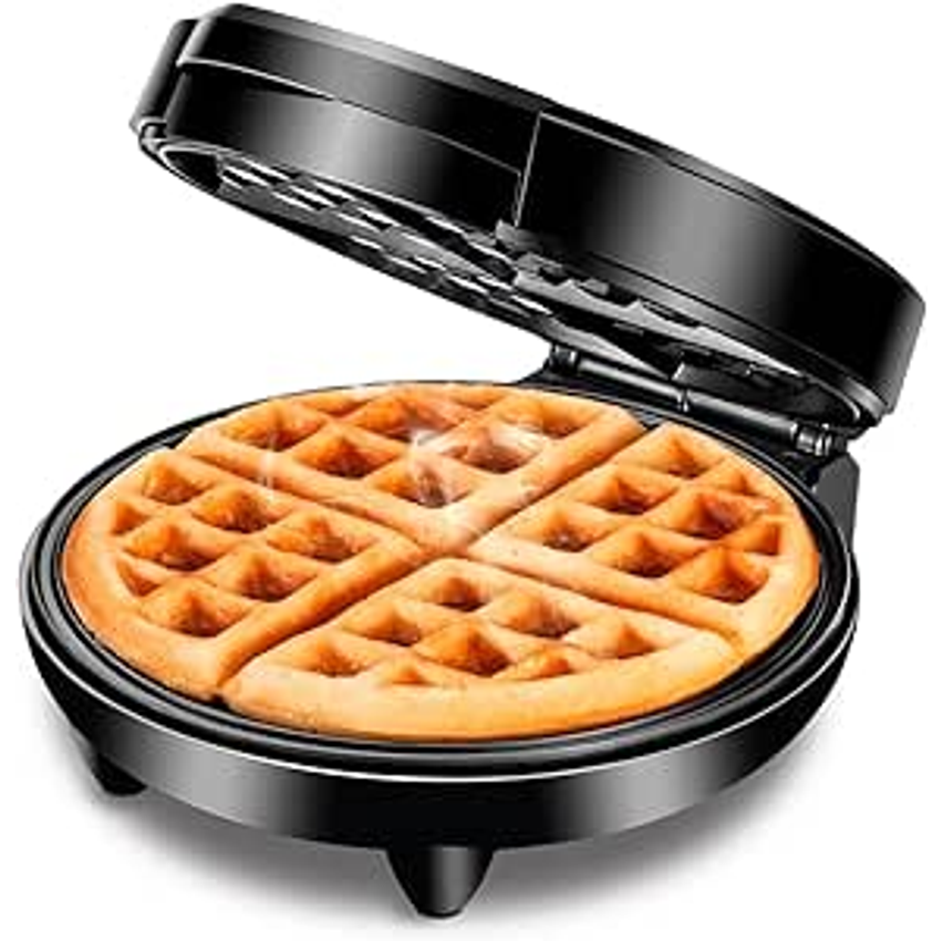 Waffle Maker, Mondial, Preto/Inox, 1200W, 220V - GW-01