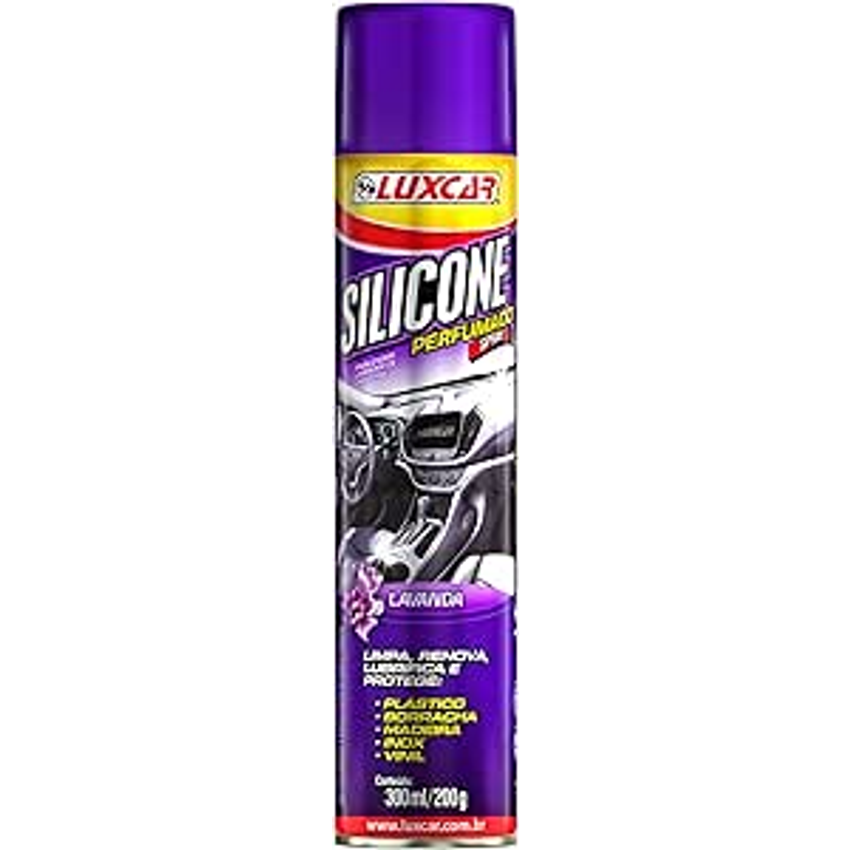 Silicone Spray Lavanda Luxcar 300 Ml