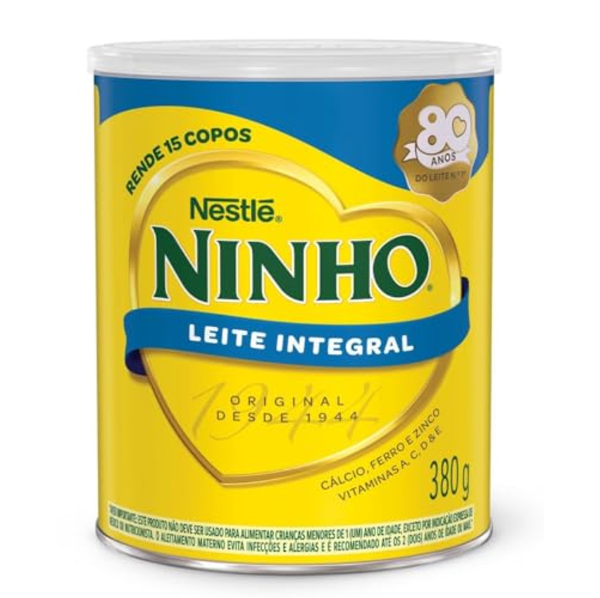 Ninho - Leite em Pó, Integral, 380g