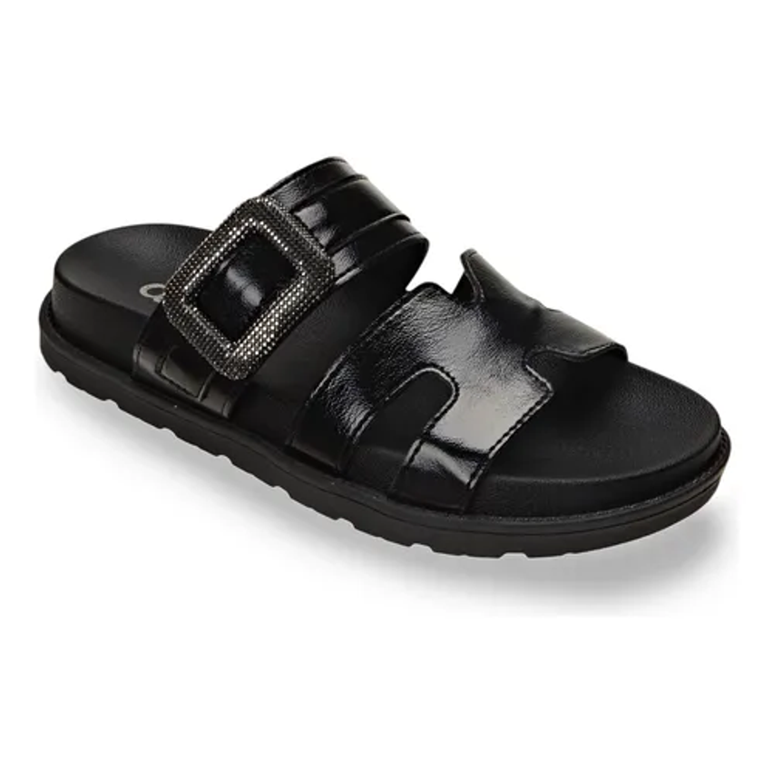 Sandália Slide Papete Plataforma Feminino Dakota