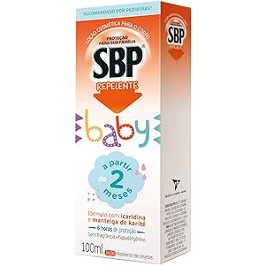 SBP - Baby Loção Repelente Corporal Infantil, 100 ml