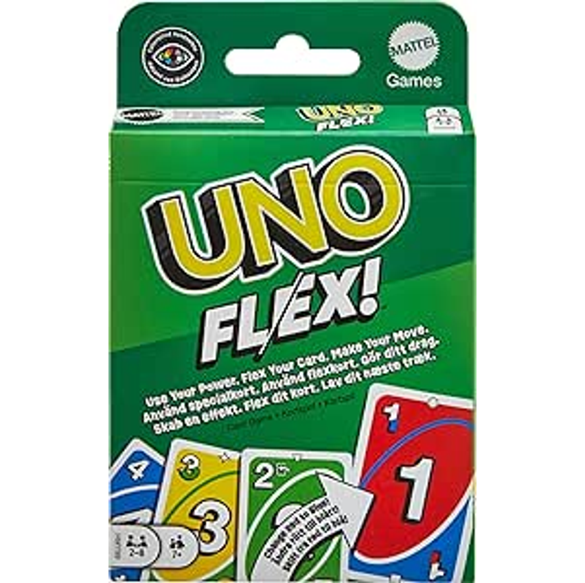 Uno Jogo De Cartas Flex Para Crianças A Partir De 7 Anos