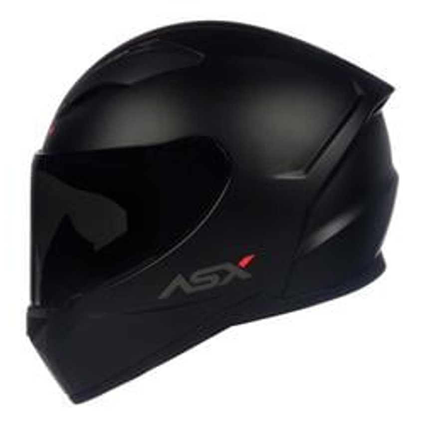 Capacete Asx City Solid Preto Fosco