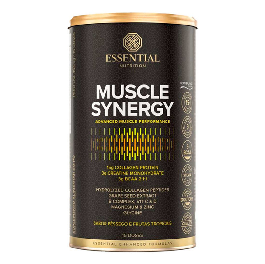 Muscle Synergy Essential Nutrition - 454g - Bcaa + Creatina