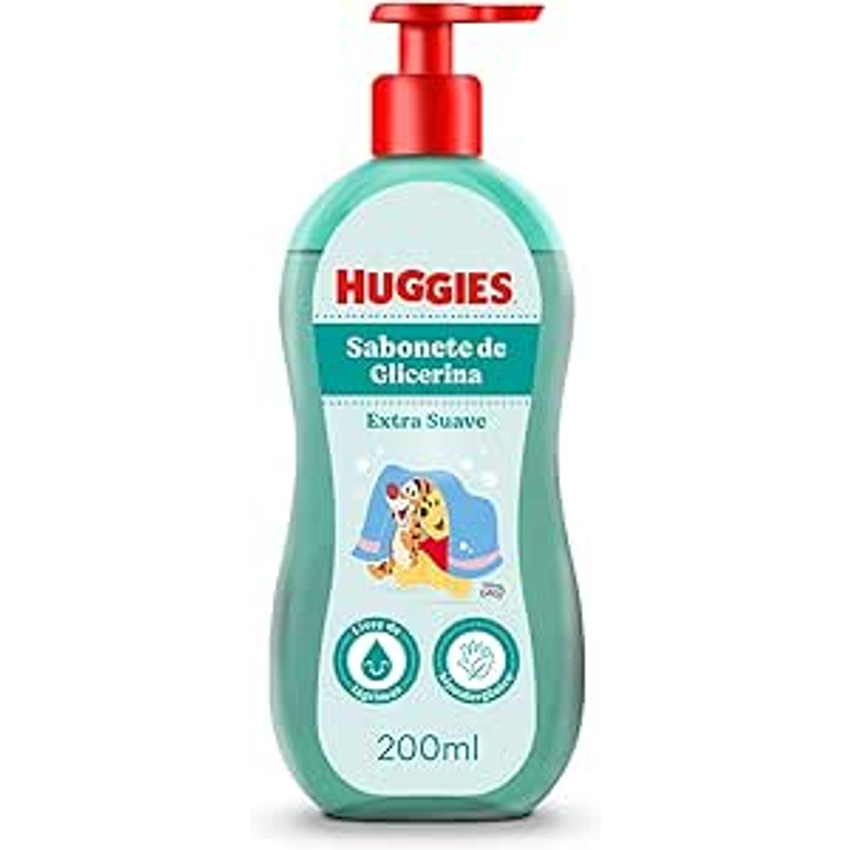 Huggies Extra Suave - Sabonete Líquido, 200ml