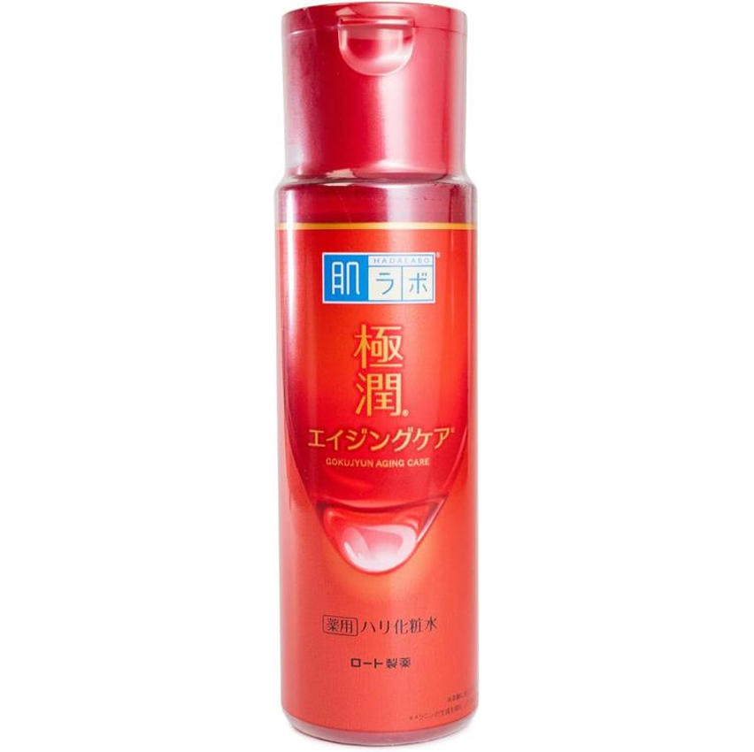 Hada Labo® Gokujyun Aging Care Lotion - Loção Hidratante anti-idade com Ácido Hialurônico e Niacinamida 170ml