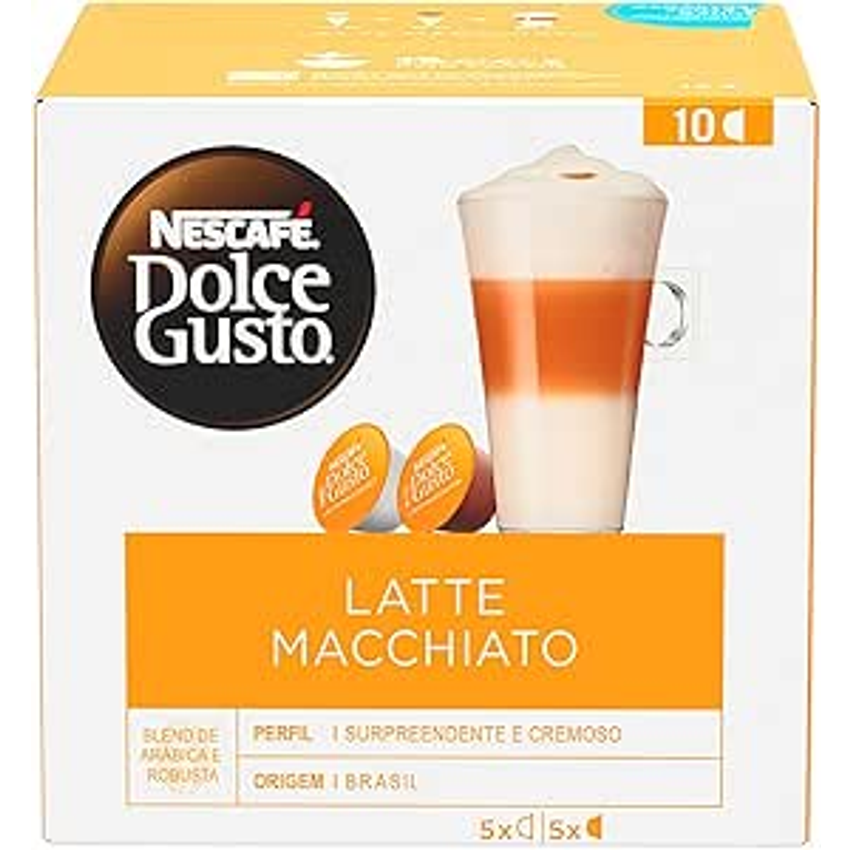 Dolce Gusto Nescafe Latte Macchiato 10 Capsulas 112 5g