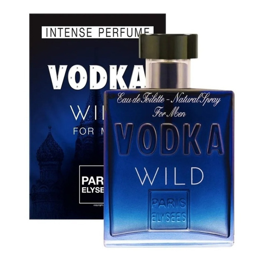 Paris Elysees Vodka Wild Edt 100ml Para Masculino